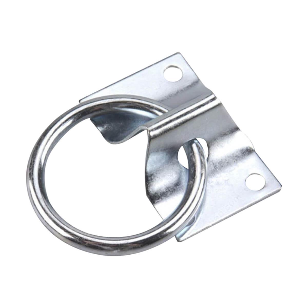 Steel Hitching Ring with Plate - 2-in