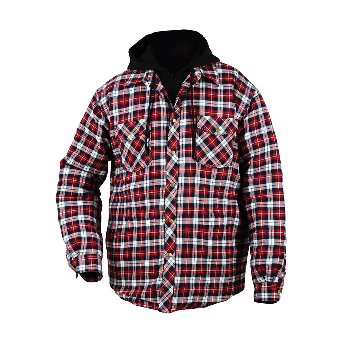 Women's Hooded Quilted Flannel Women's Hooded Quilted Flannel