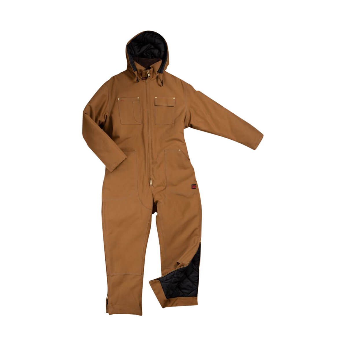 Tough Duck Lined Canvas Coverall - Brown
