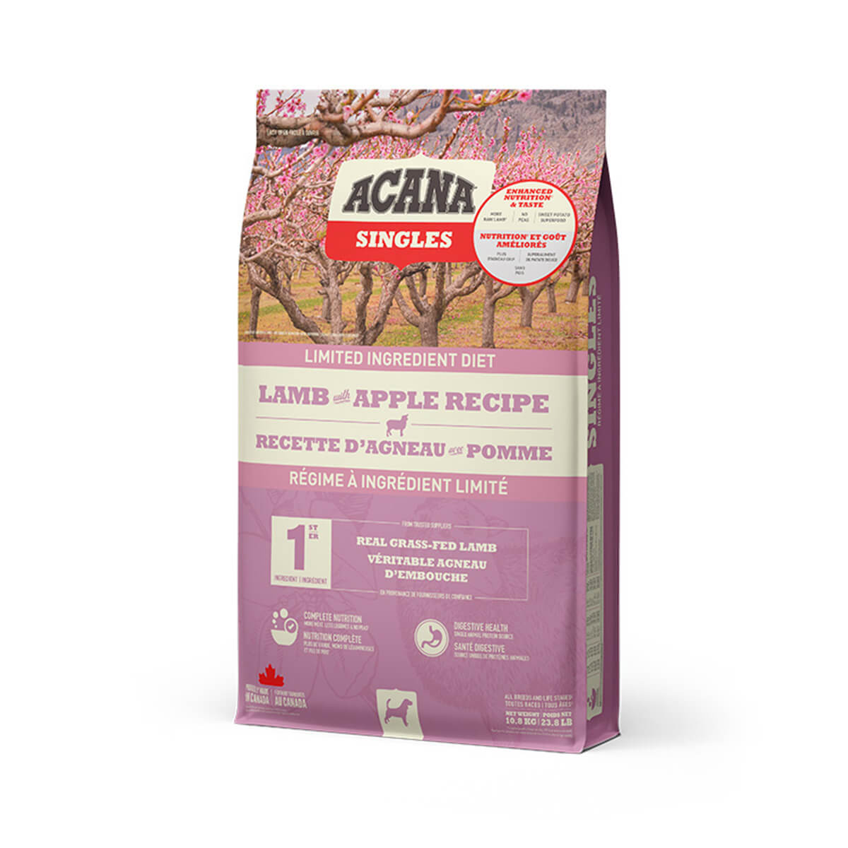 Acana Lamb with Apple Recipe Dog Food - 10.8 kg