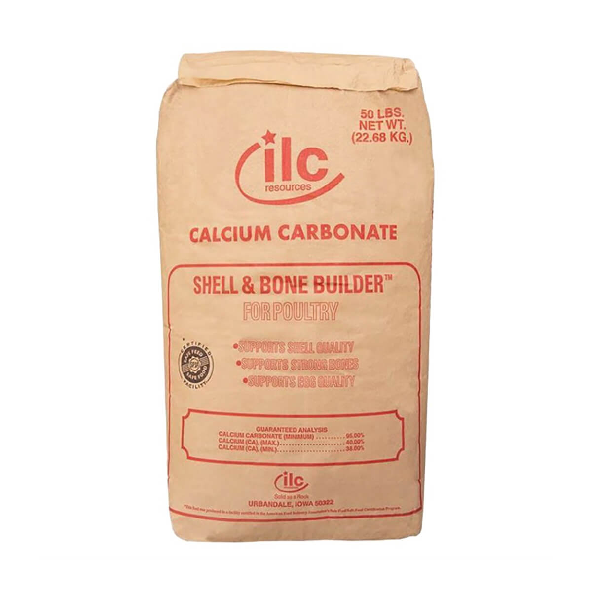 Calcium Shell & Bone Builder - 22.7 kg