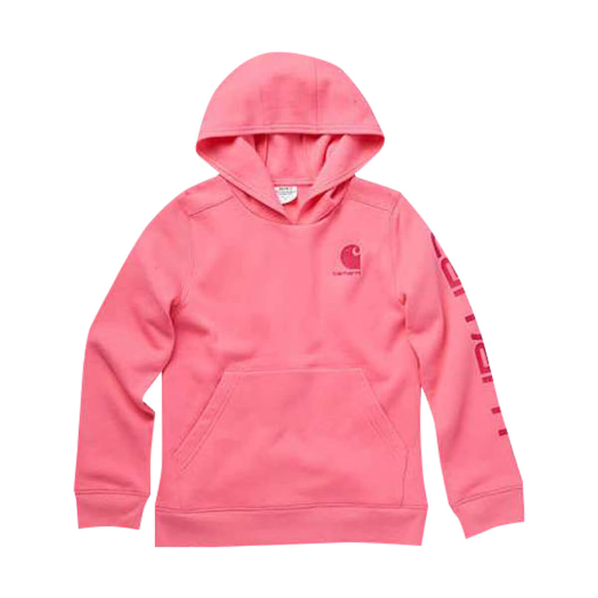 Carhartt Kids Fleece Long Sleeve Graphic Sweatshirt - Pink