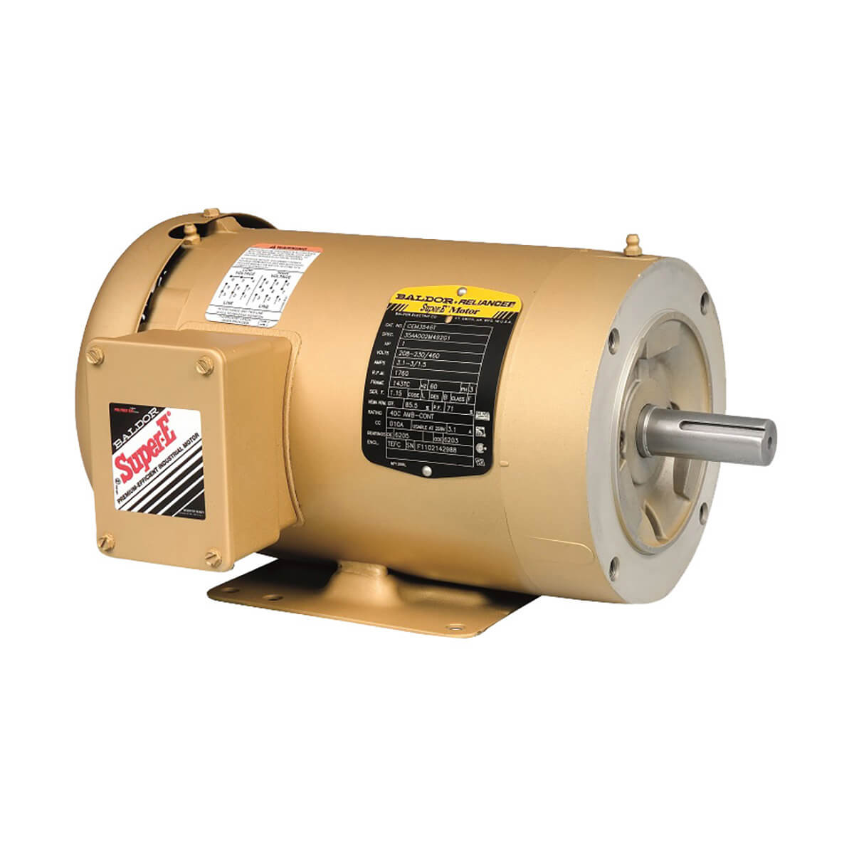 Baldor Motor CEM3615T-5 - 5 HP - 1750 RPM Baldor Motor CEM3615T-5 - 5 HP - 1750 RPM