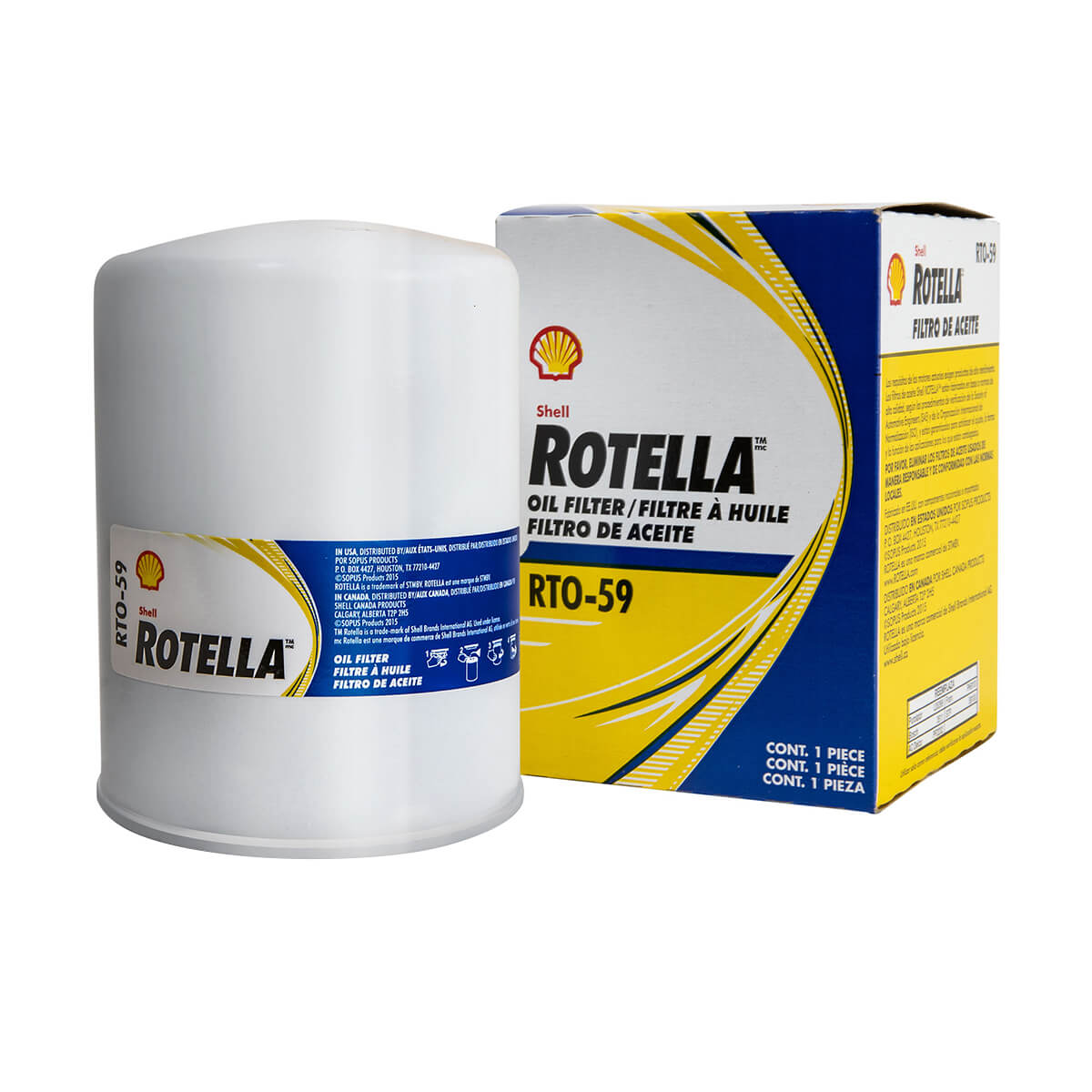 Shell Rotella RTO-59 Oil Filter