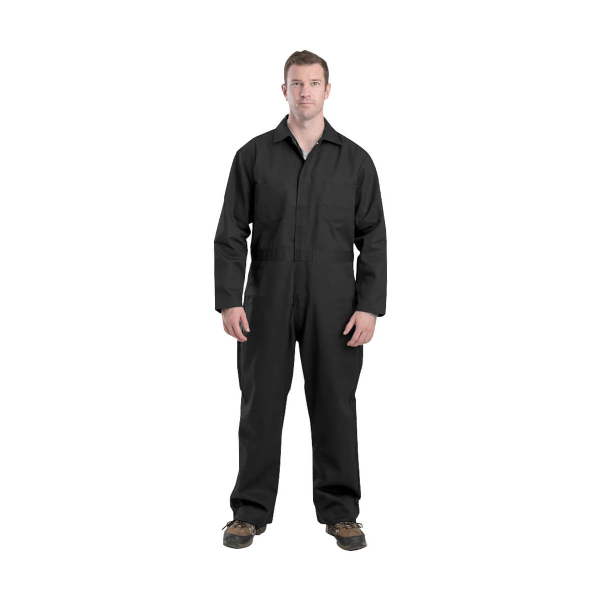 Berne Heritage Unlined Blend Twill Coverall - Black