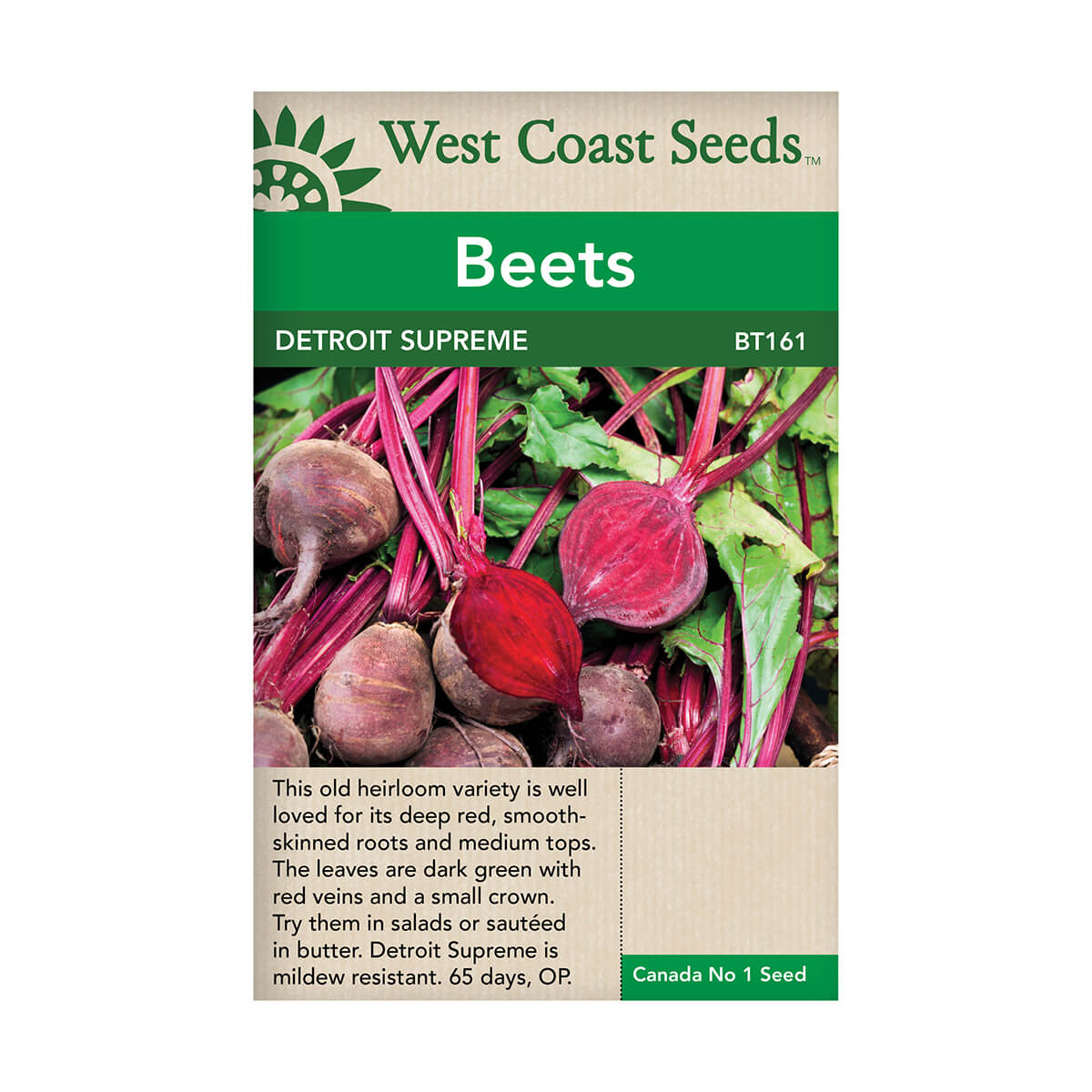 Detroit Supreme Beet Seeds - approx. 215 seeds