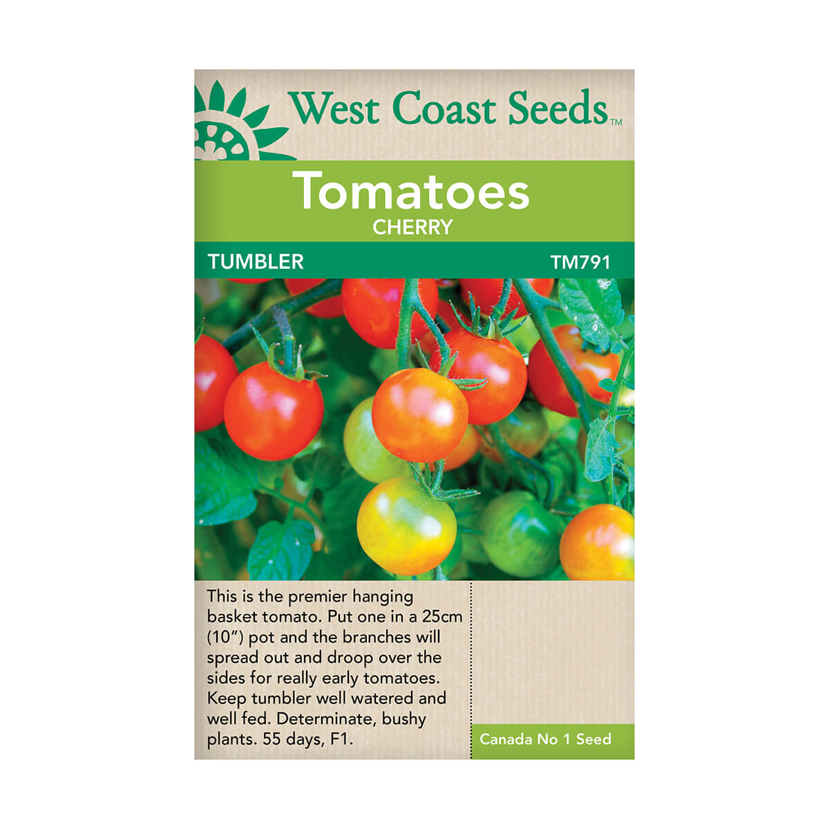Tumbler Cherry Tomato Seeds - approx. 10 seeds