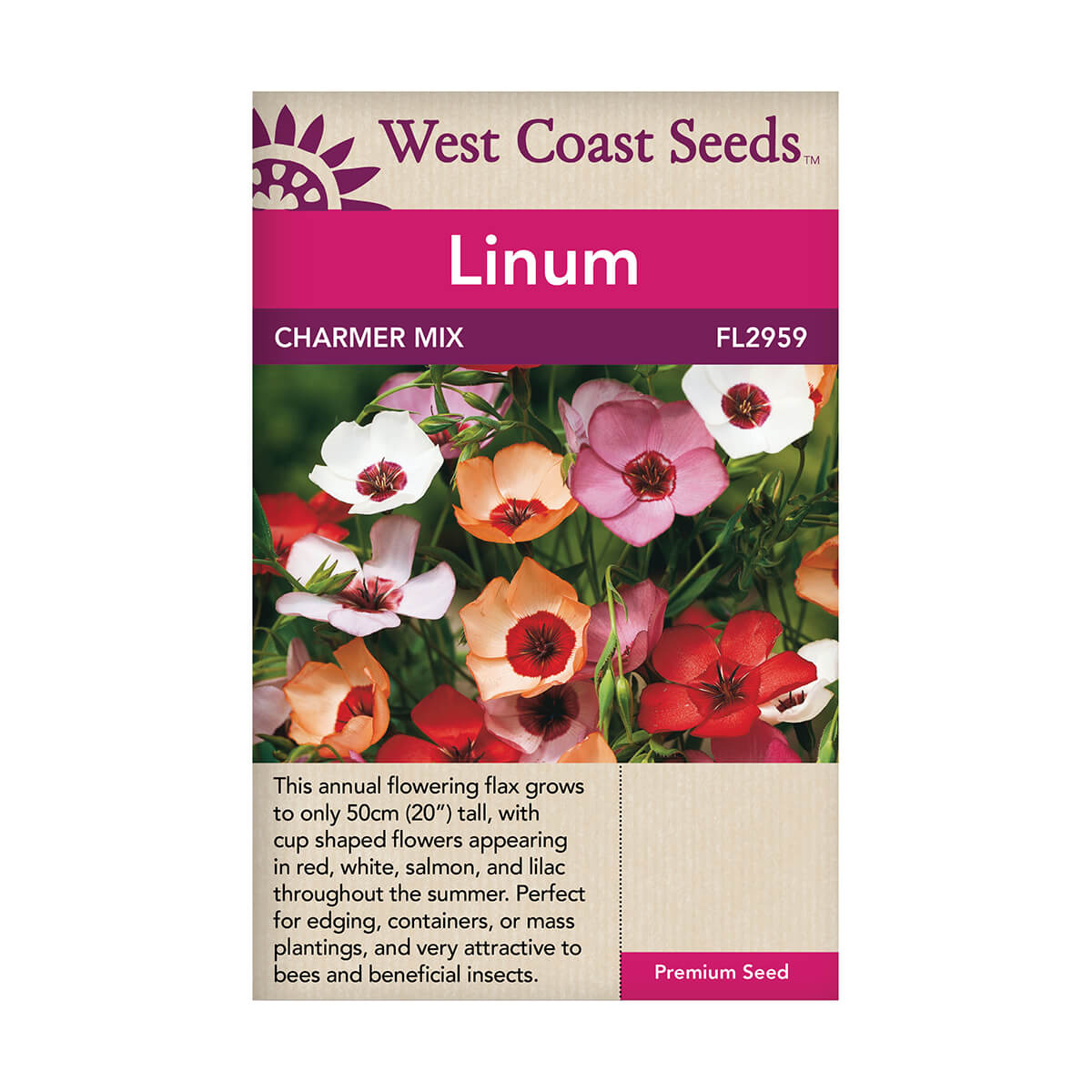 Linum Charmer Mix - approx. 128 seeds