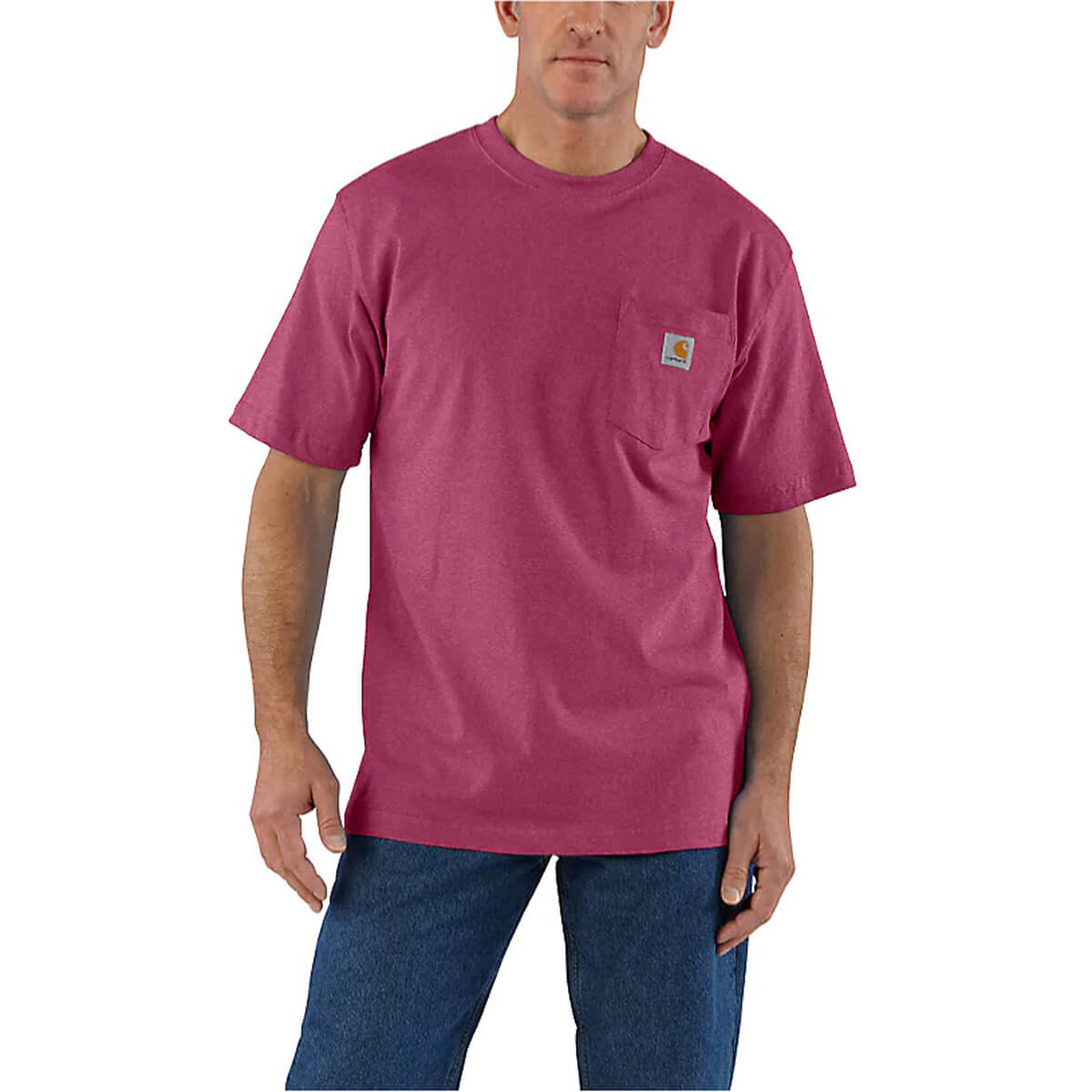 Carhartt Workwear T-Shirt - Beet Red Heather