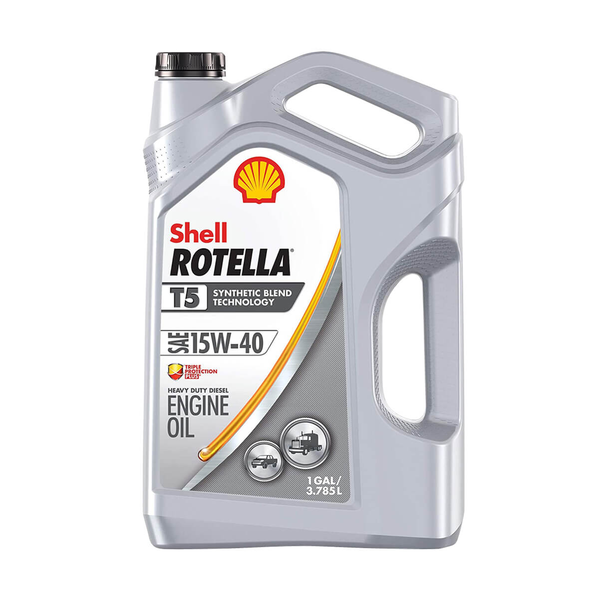 Shell Rotella T5 Triple Protection Synthetic Diesel 15W-40 - 5 L