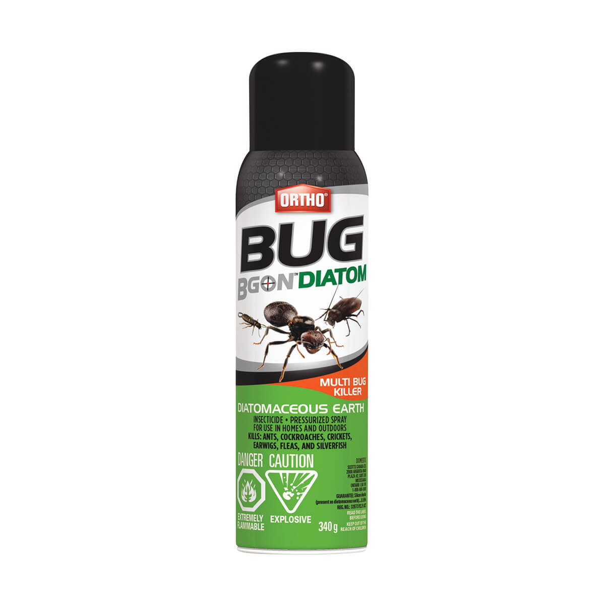 Ortho® Bug B Gon™ Diatom Diatomaceous Earth Multi Bug Killer Spray - 340 g