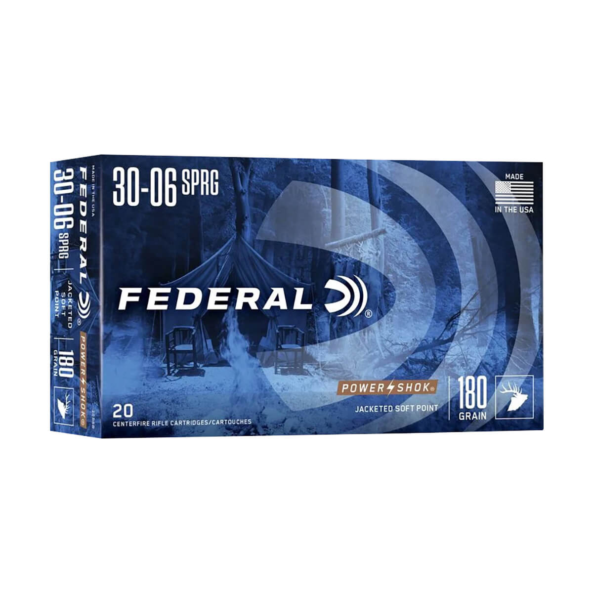 Power-Shok Rifle - 30-06 Springfield - 180 Grain - 20 Pack