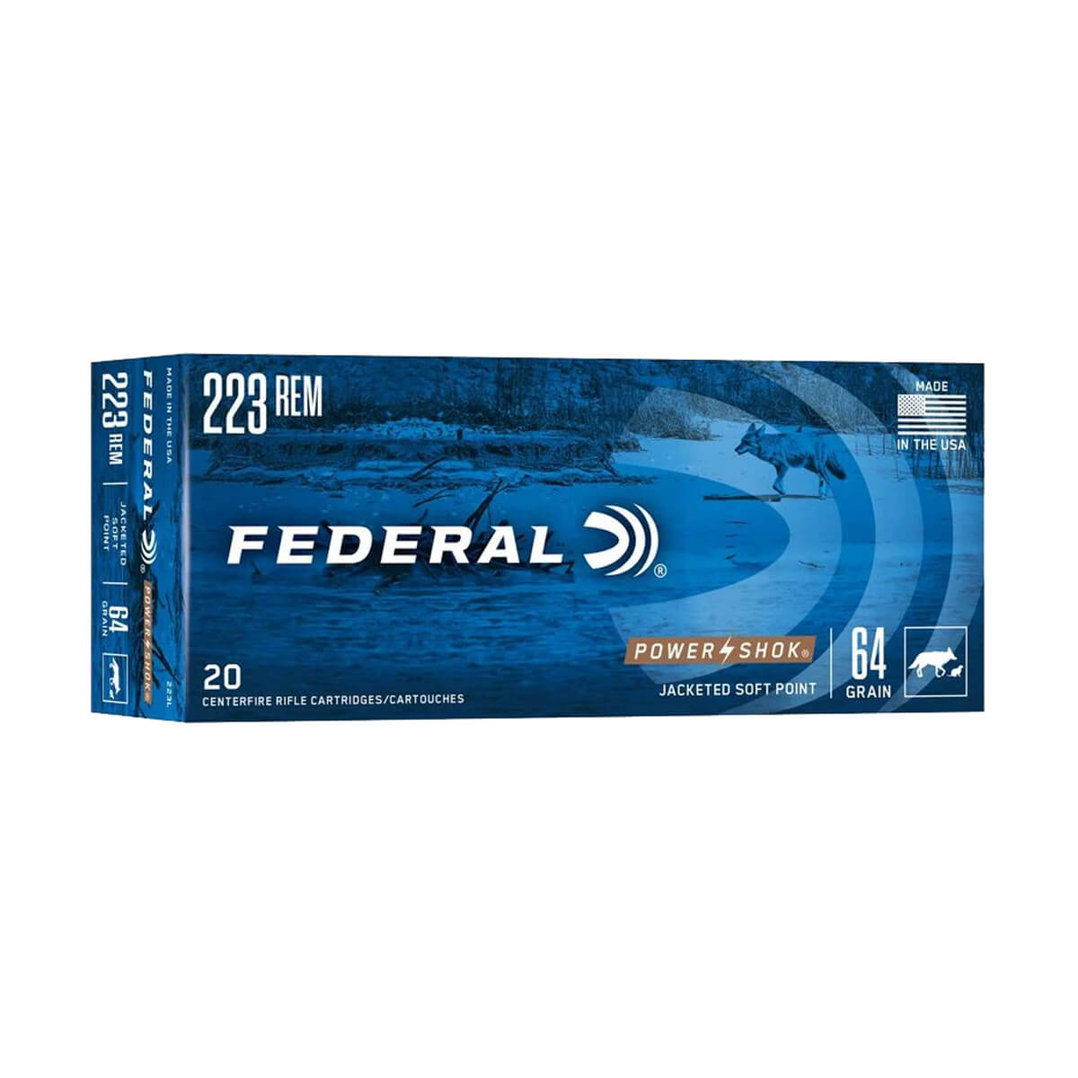 Power-Shok Rifle - 223 Rem - 64 Grain - 20 Pack