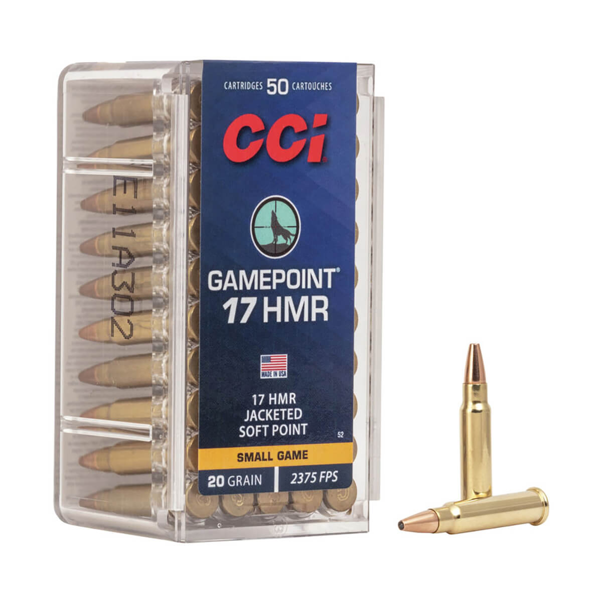 Gamepoint 17 HMR 20 Grain - 50 pack