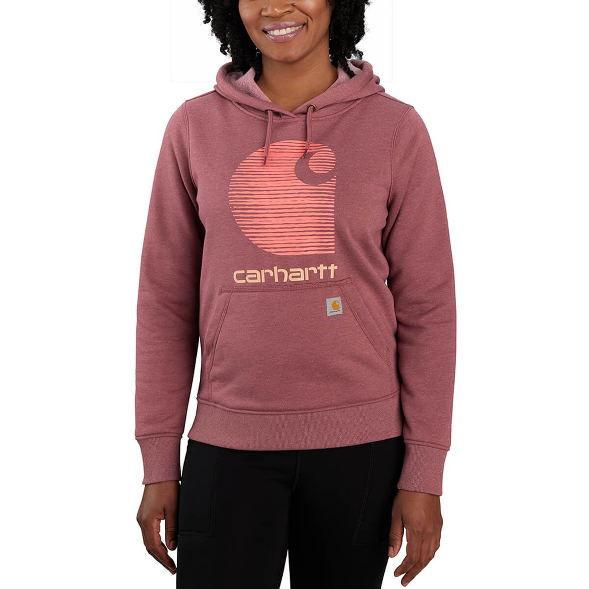 Women's Relaxed Fit Midweight Graphic Sweatshirt - Iron