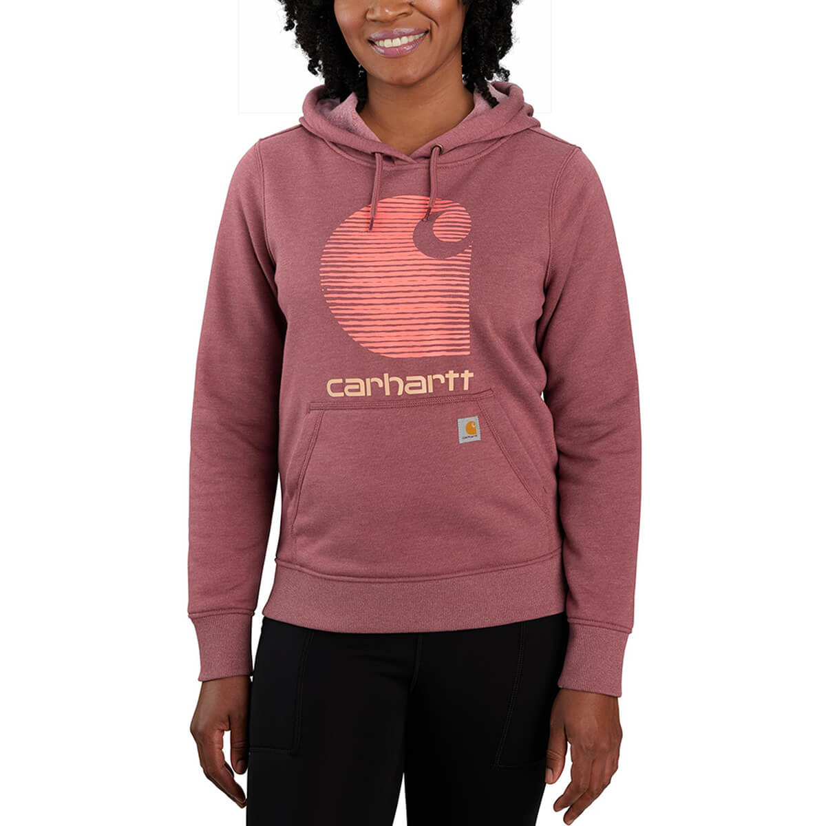 Carhartt Women's Relaxed Fit Midweight Graphic Sweatshirt - Iron