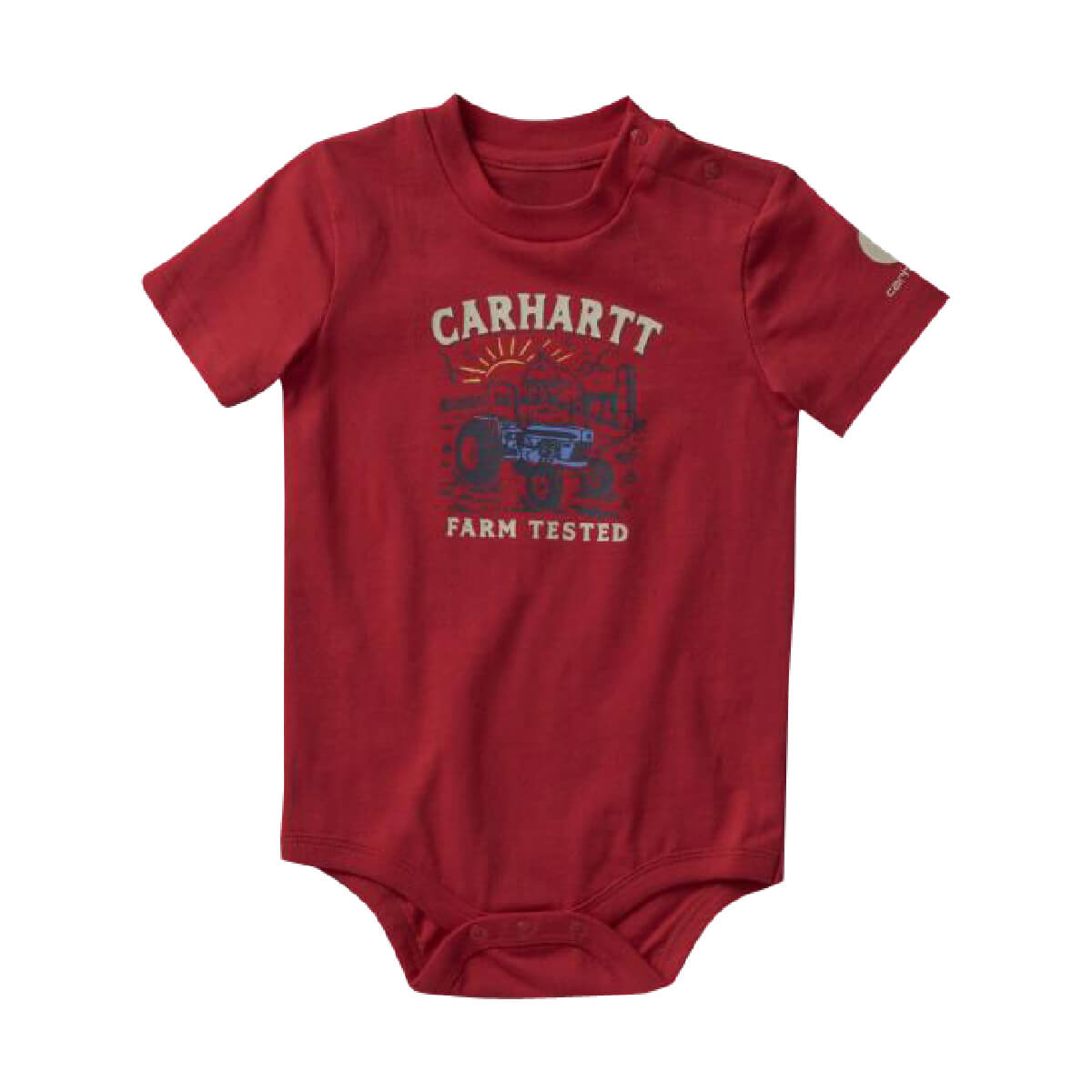 Carhartt Boy's Carhartt Short-Sleeve Bodyshirt - Red