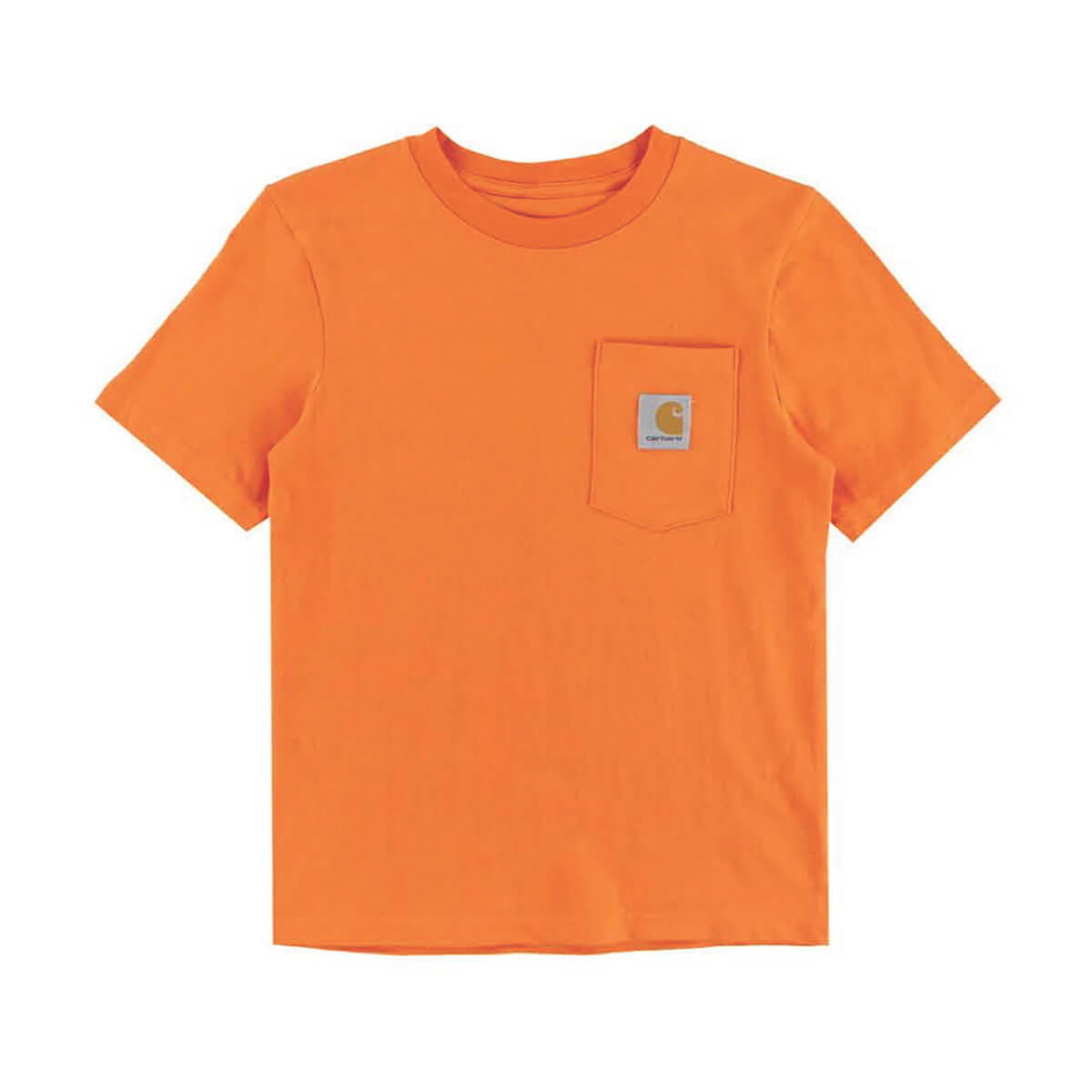 Carhartt Boys Short-Sleeve Pocket T-Shirt - Orange