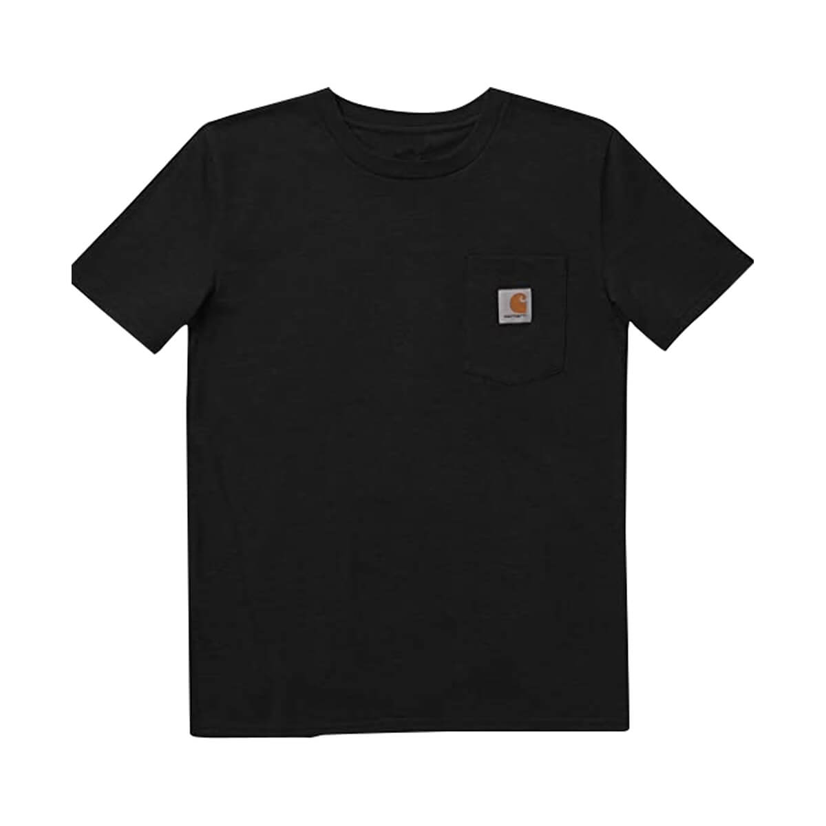 Carhartt Boys Short-Sleeve Pocket T-Shirt - Black