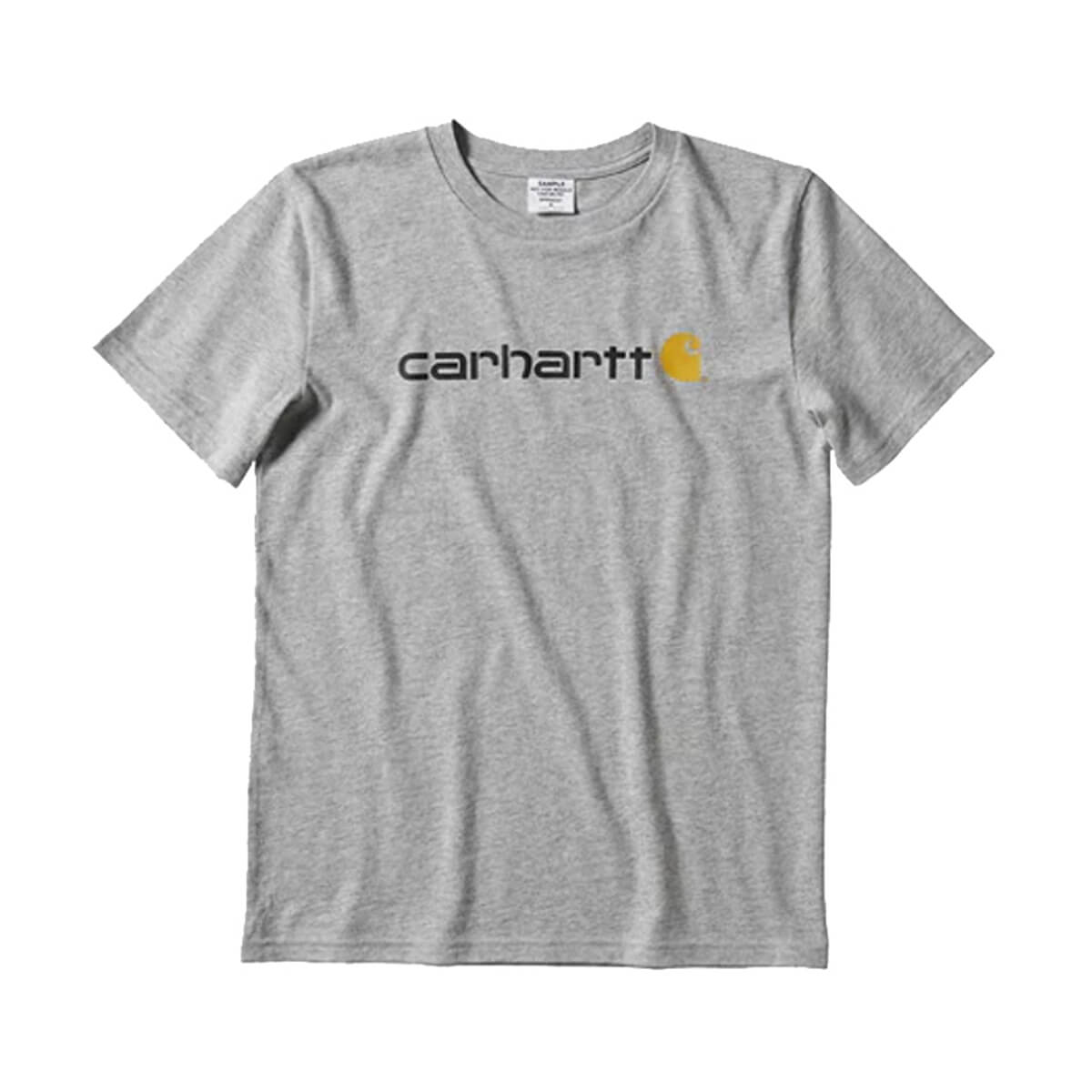 Carhartt Boy's Short Sleeve Cotton Graphic T-Shirt - Grey