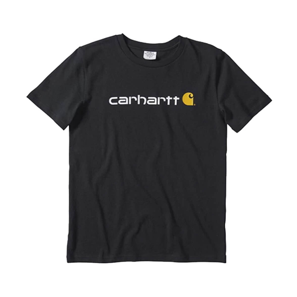 Carhartt Boy's Short Sleeve Cotton Graphic T-Shirt - Black