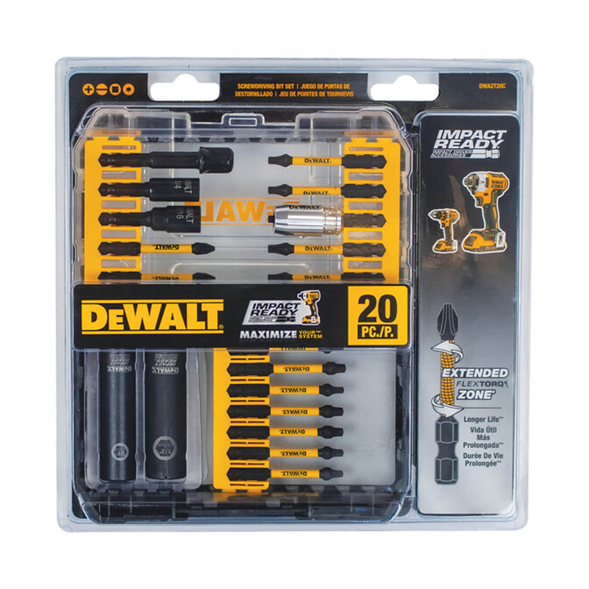 DEWALT Driver Bit Set - 20 Piece