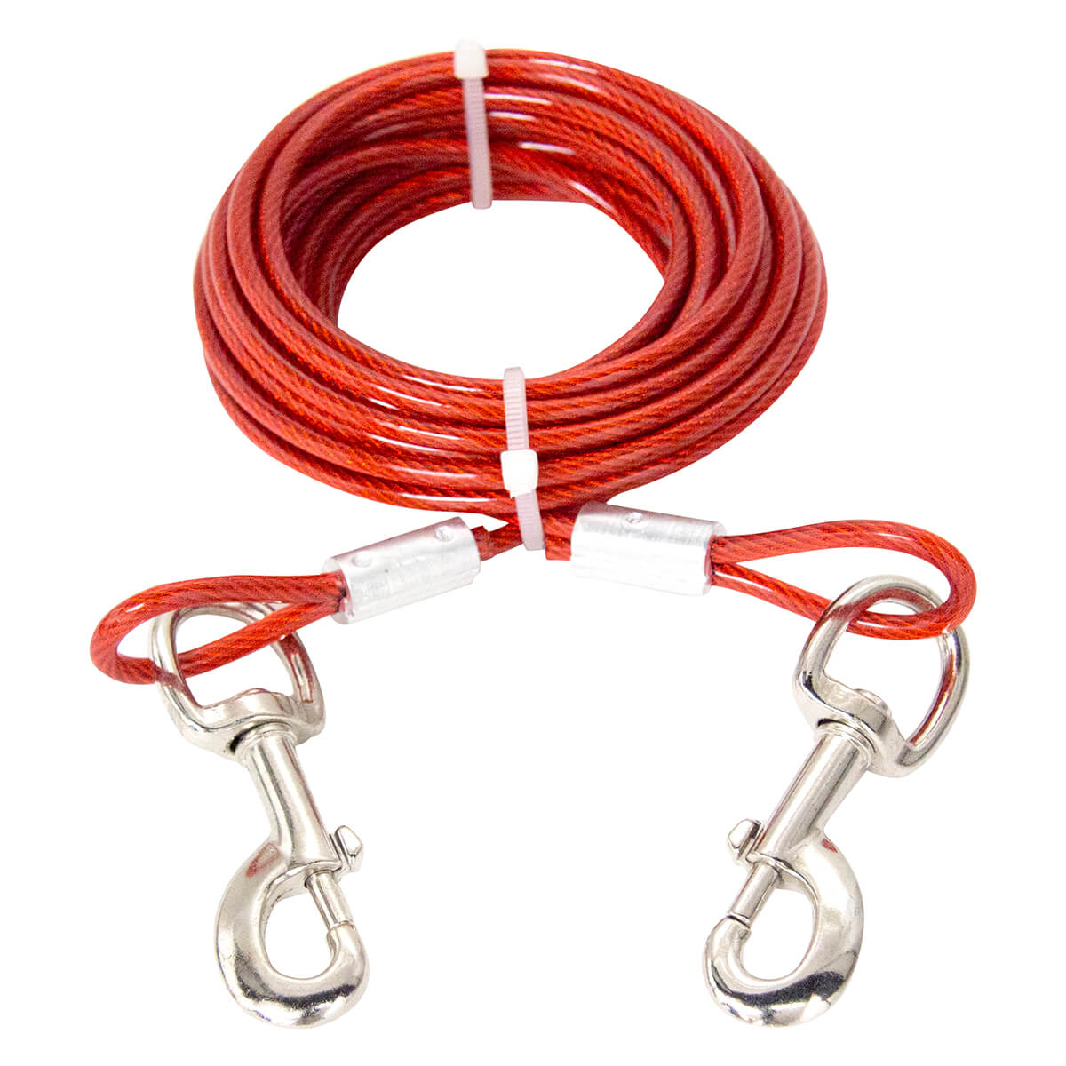 Dog Tie Out Cable Coated - 20-in