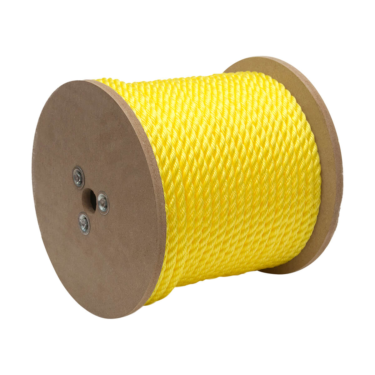 Twisted Polypropylene Rope Bulk - Yellow - 3/16-in - Price / ft