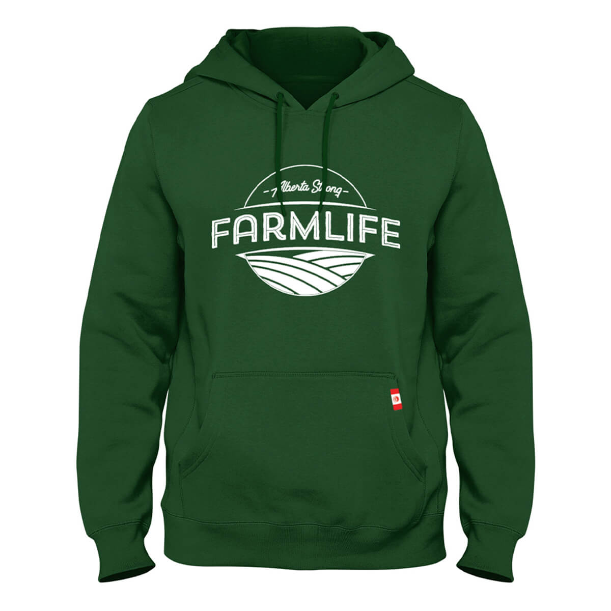 Farm Life Hoodie - Dark Green
