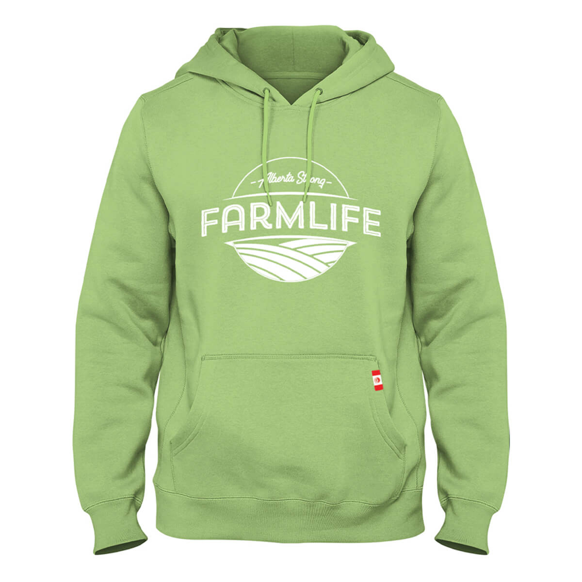 Farm Life Hoodie - Lime Green