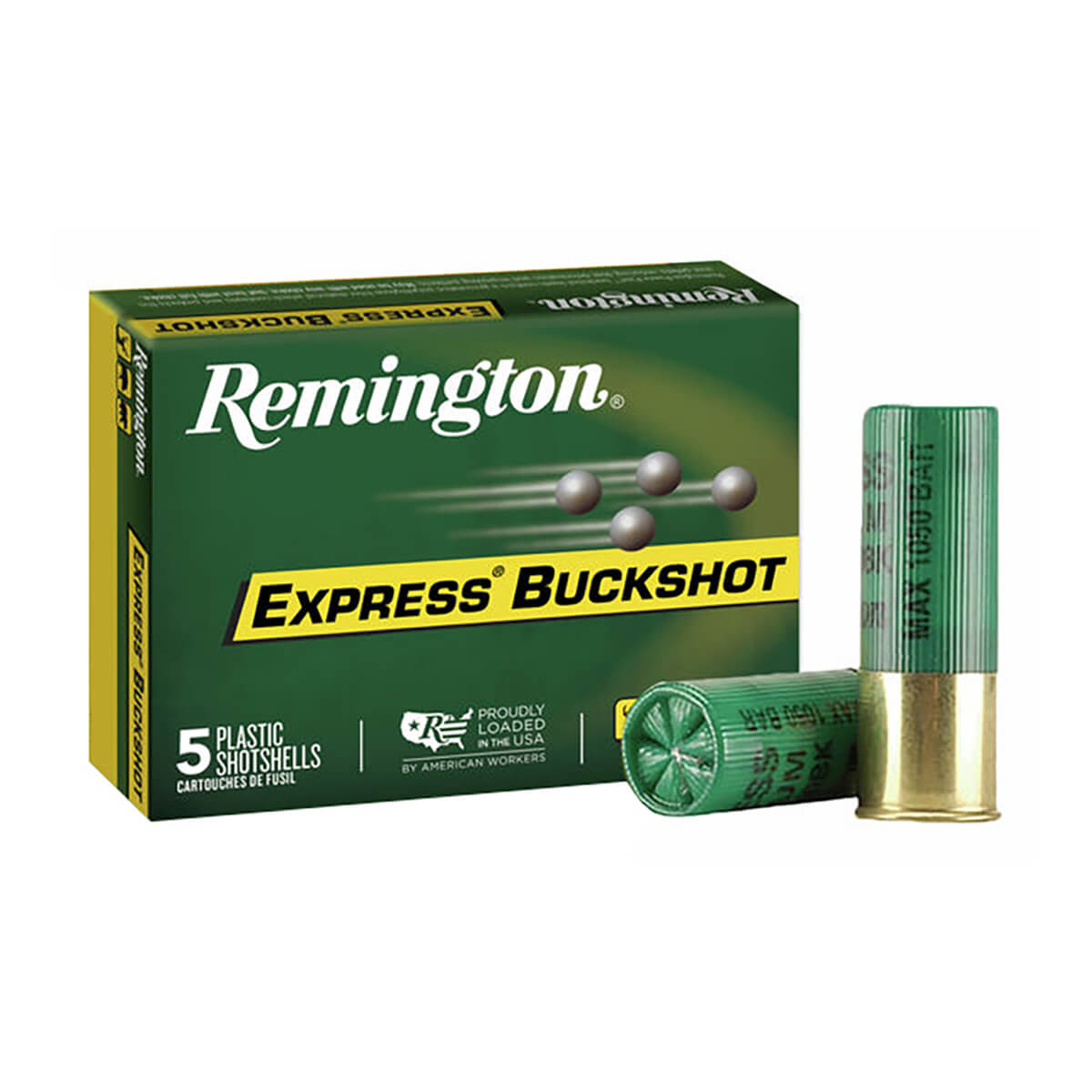 Express Buckshot 12 Gauge 000 Buck Shot Size - 5 pack