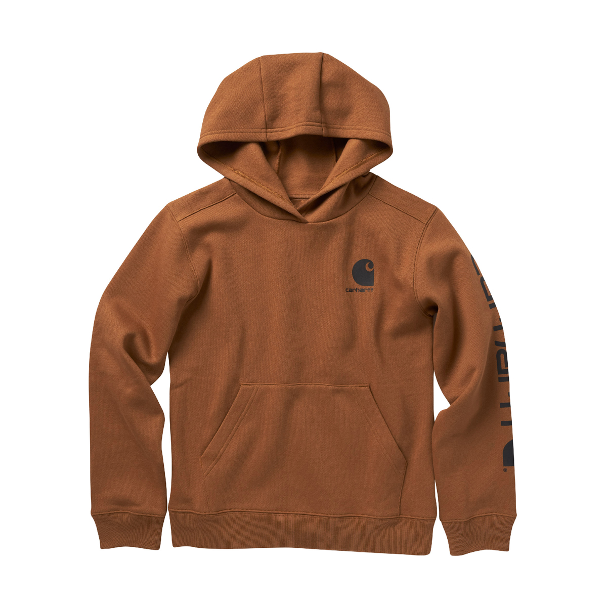 Carhartt Kid's Long-Sleeve Graphic Sweatshirt - Brown