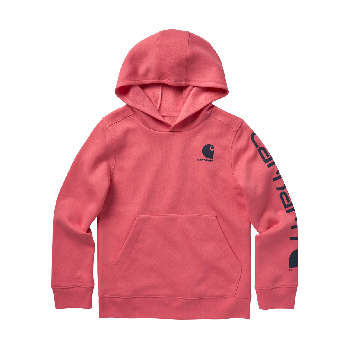 Carhartt Kid's Long-Sleeve Graphic Sweatshirt - Pink Lemonade