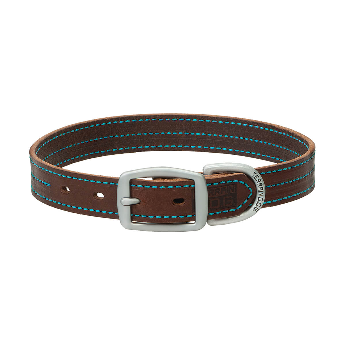 Terrain D.O.G.® Bridle Leather Dog Collar - 1-in x 23-in