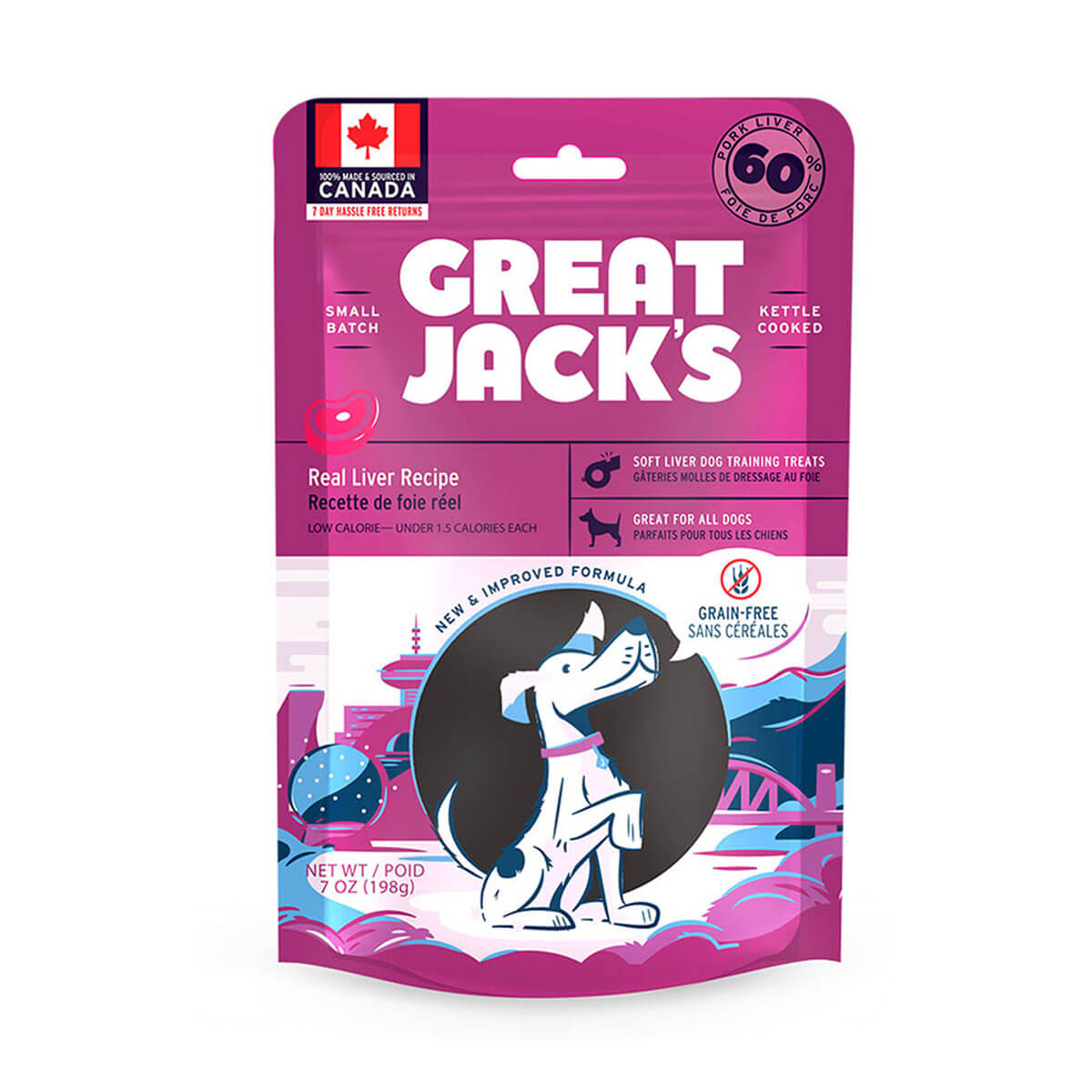 Great Jack's Liver Treats Original - 396 g