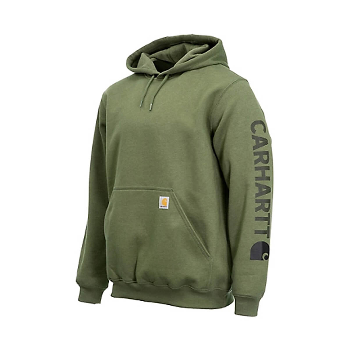 Carhartt Loose Fit Midweight Logo Graphic Sweatshirt - Chive Heather