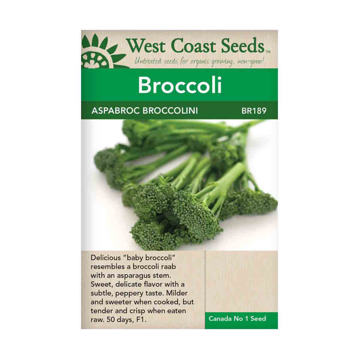 Aspabroc Broccolini Seeds - approx. 110 seeds