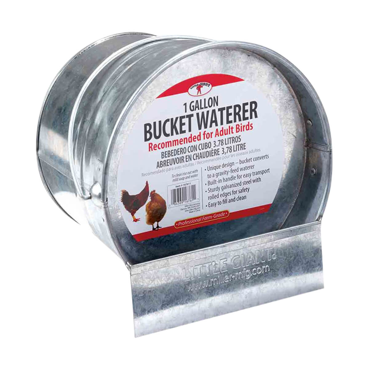 Waterer Bucket - 1 gal