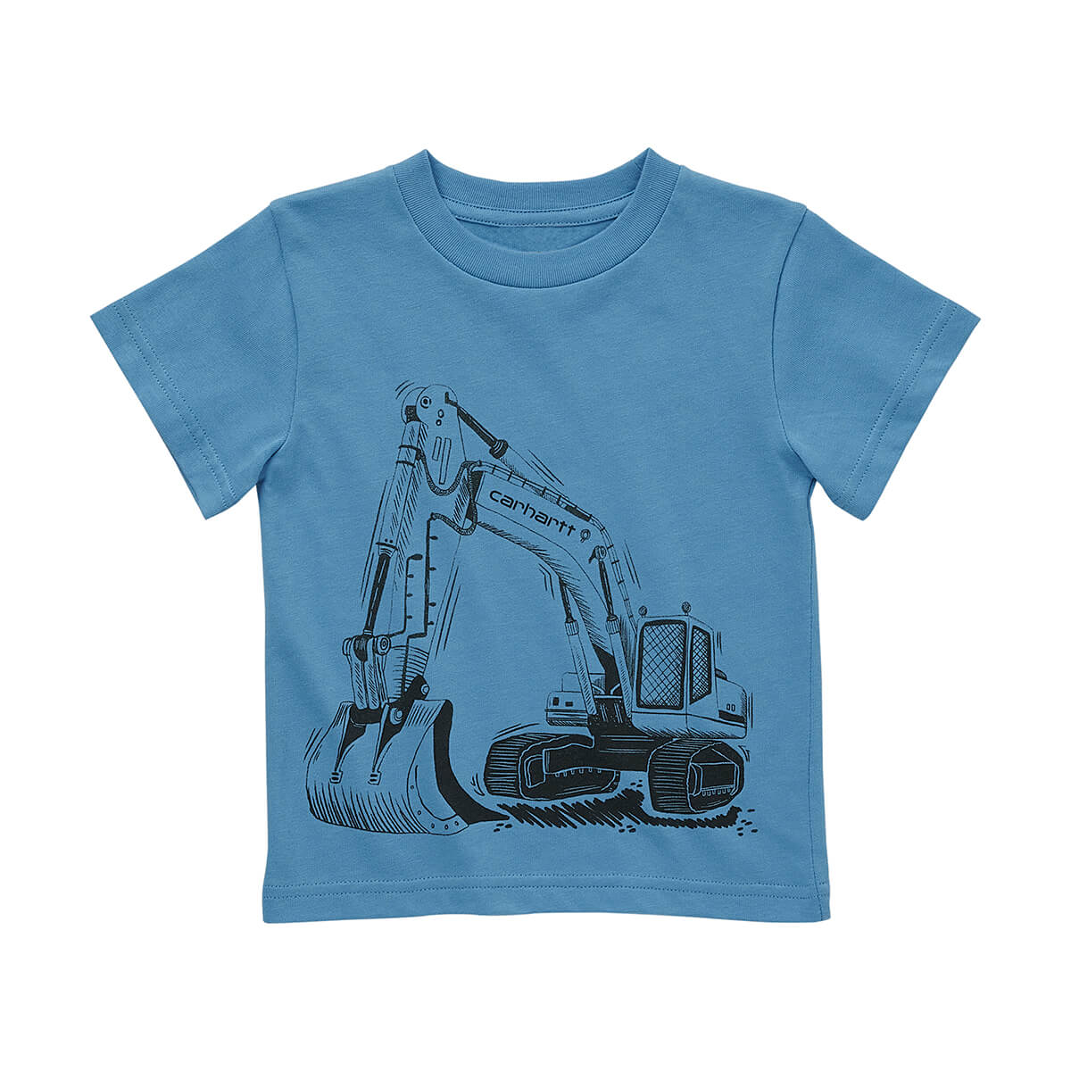 Carhartt Short-Sleeve Construction T-Shirt - Blue