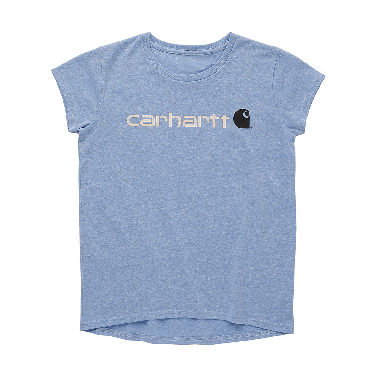 Carhartt Short-Sleeve Core Logo T-Shirt - Blue