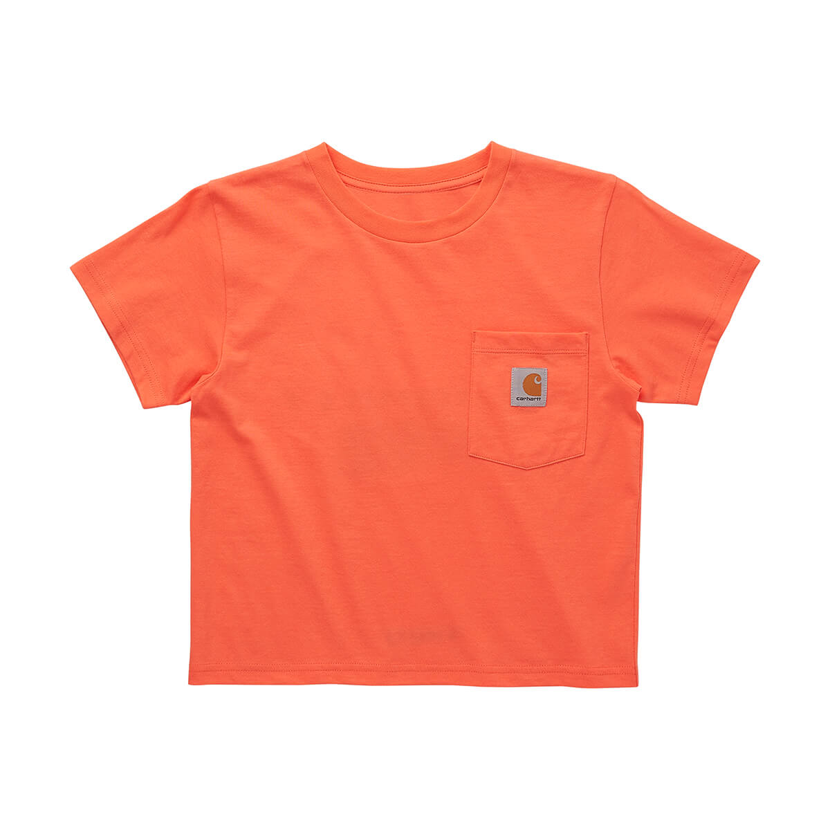 Carhartt Short-Sleeve Logo Stack T-Shirt - Coral Carhartt Short-Sleeve Logo Stack T-Shirt - Coral