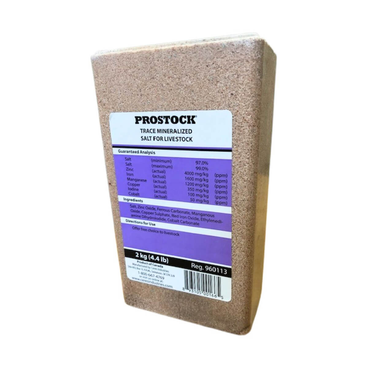 PROSTOCK™ Trace Mineralized Salt - 2 kg