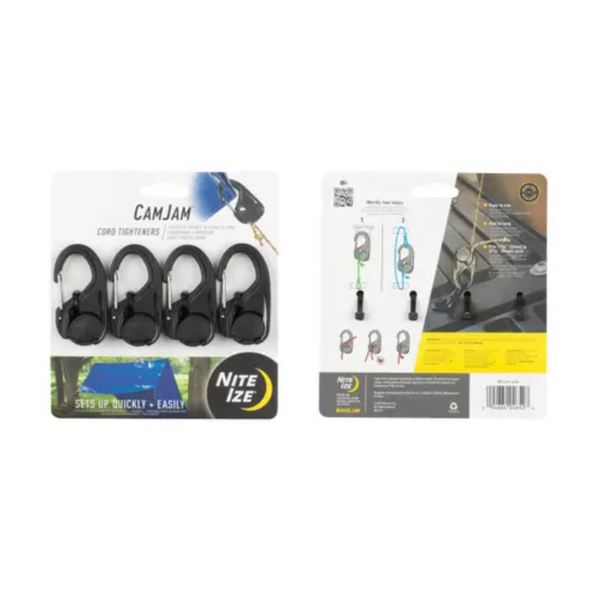 Camjam® Cord Tightener - 4 pack