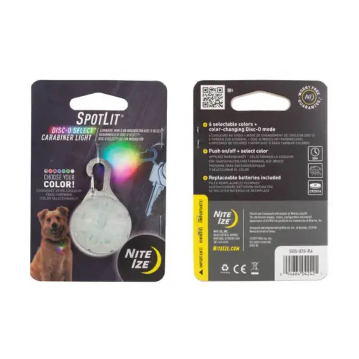Spotlit® Collar Light - Disc-O Select™