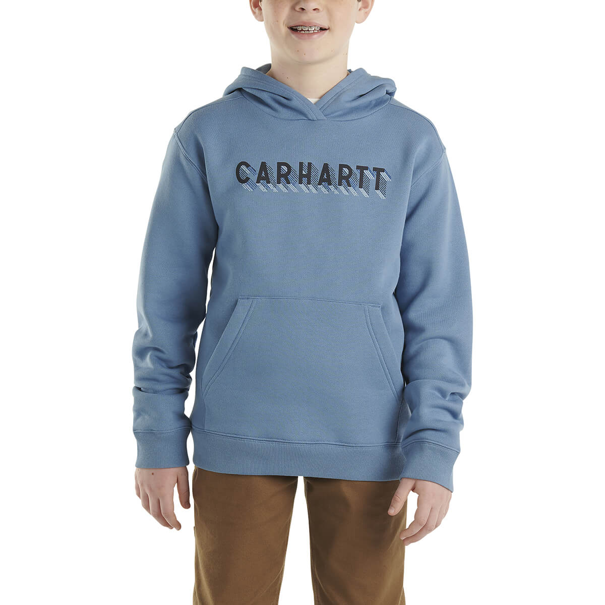 Carhartt Boy's Long Sleeve Graphic Sweatshirt CA6467 - Quiet Harbor