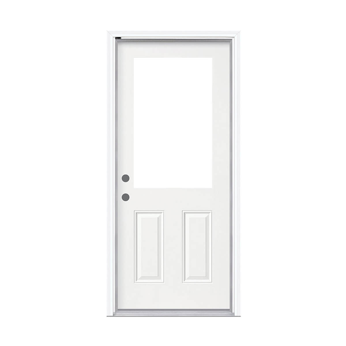 Steel Basic Door Cutout Right Hand - 32-in x 80-in x 4-1/2-in