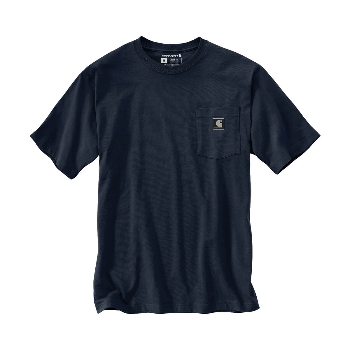 Carhartt Men's Loose Fit Heavyweight Short-Sleeve Camo Graphic T-Shirt - Navy