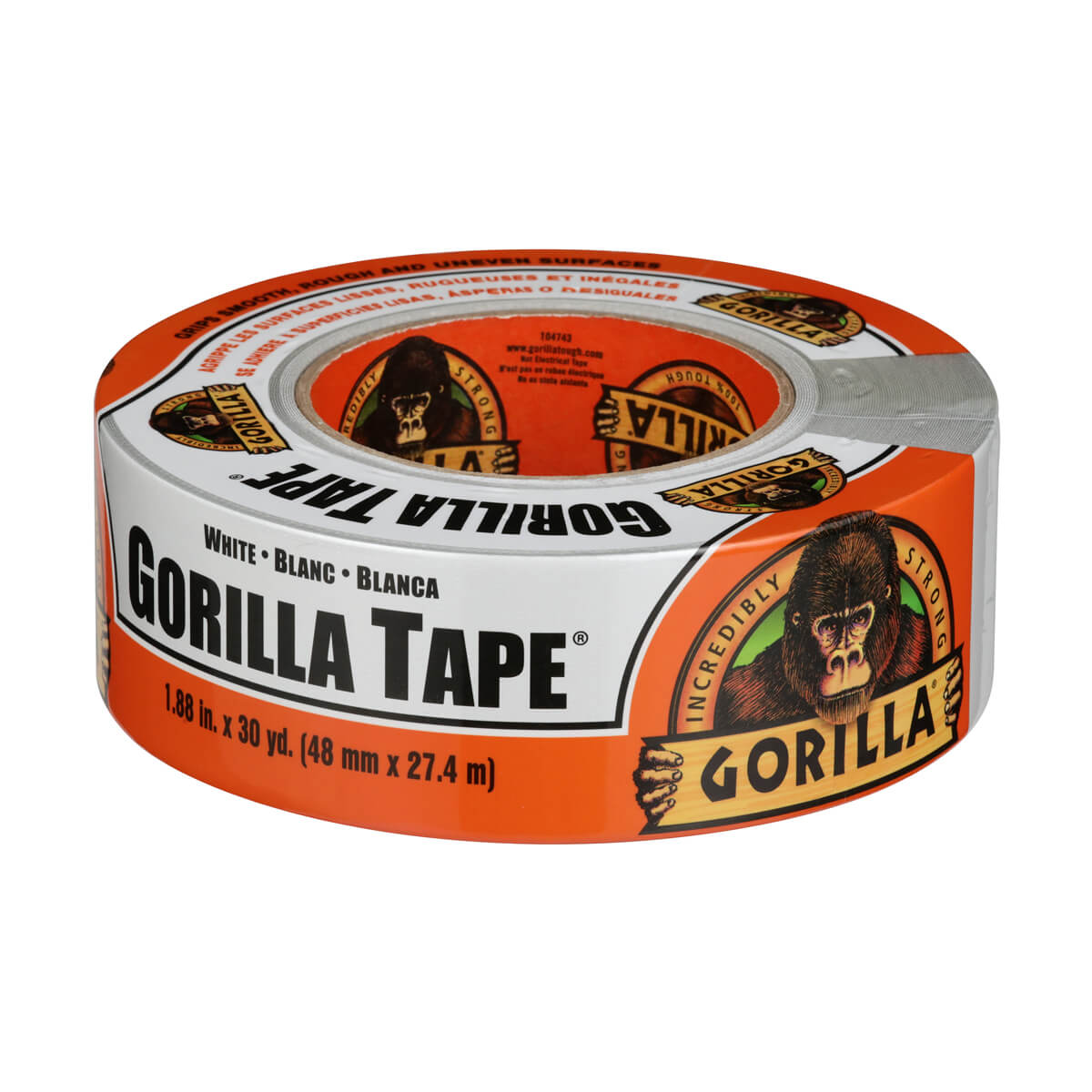 Gorilla Tape - White - 30 yd