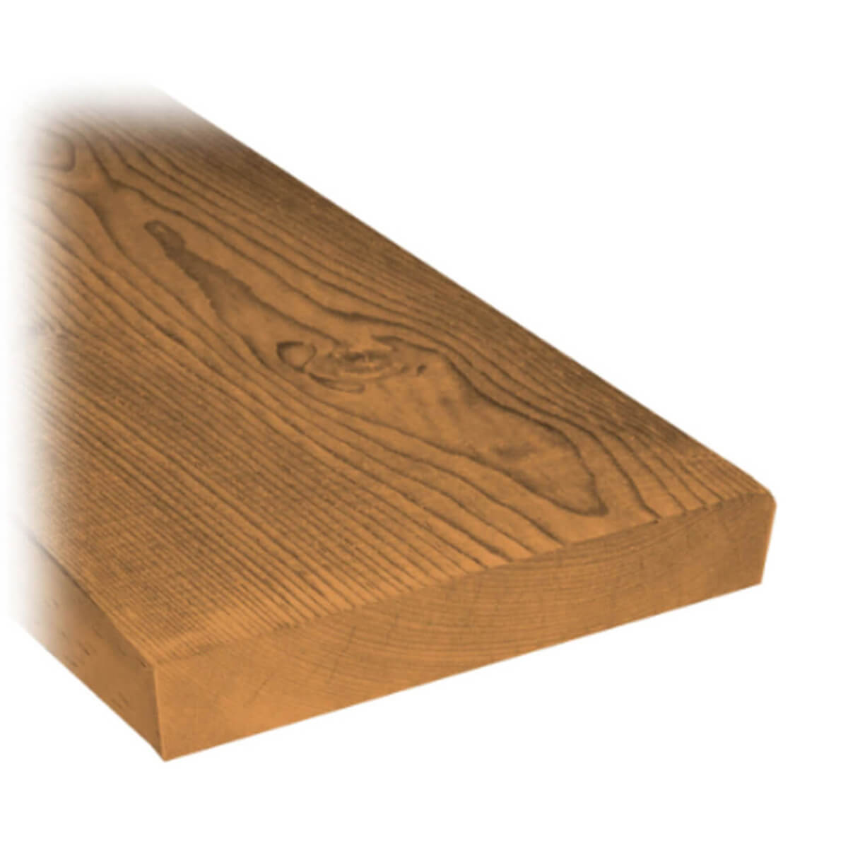 2X10X10-ft - Brown Pressure Treated Lumber