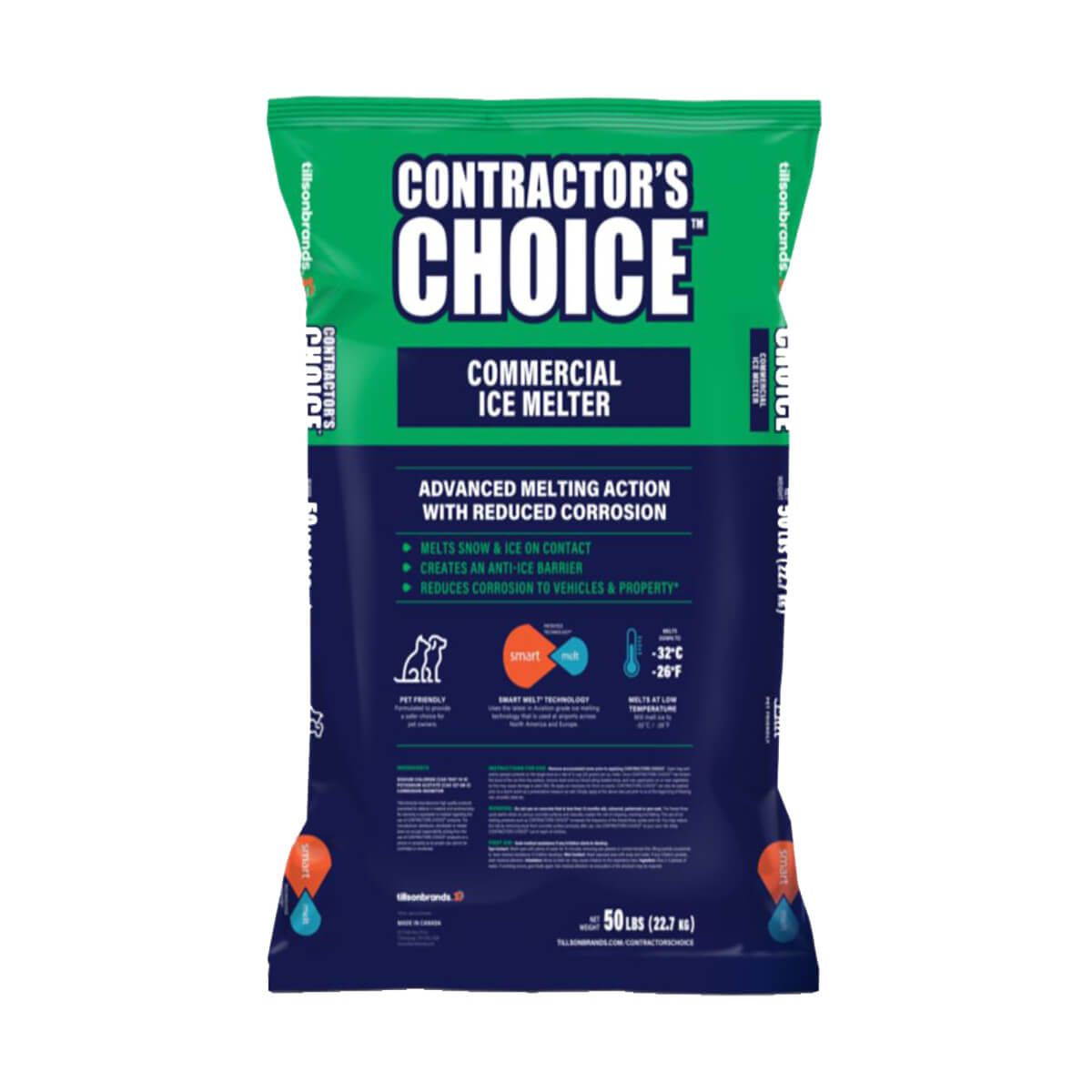 Contractor's Choice™ Commercial Ice Melter - 22.5 kg